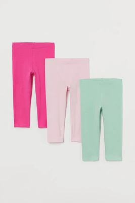 3-pack Cotton Leggings