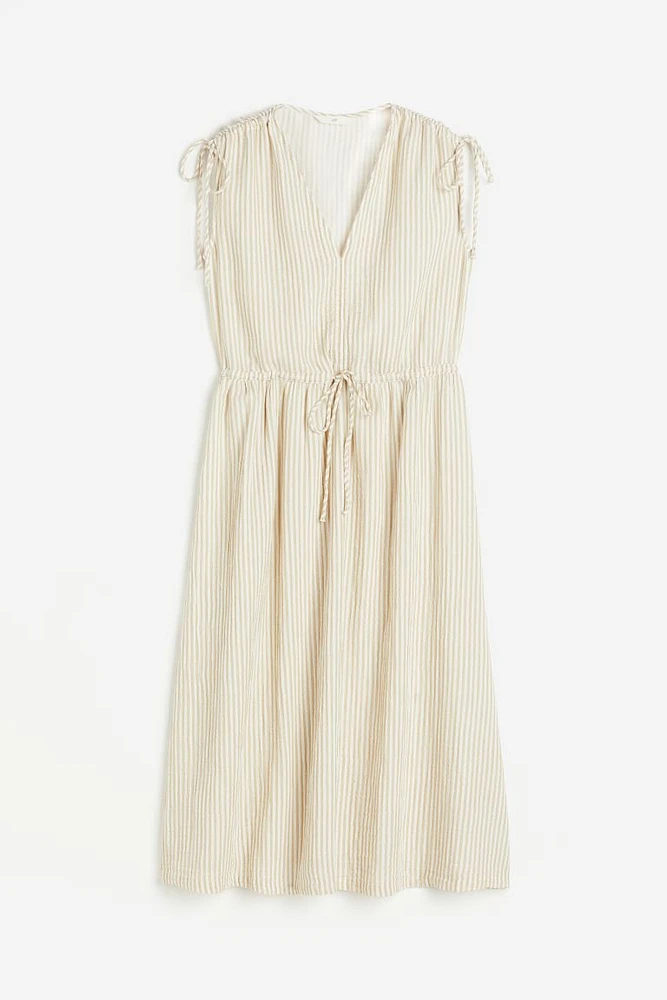H&M Drawstring-detail Dress | Hamilton Place
