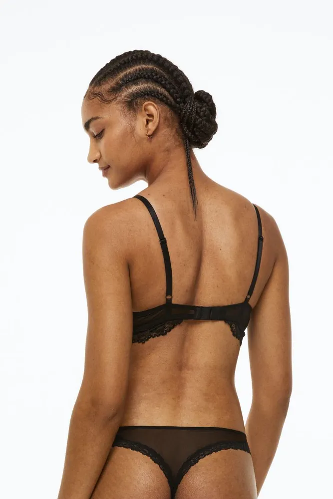 Padded Underwire Lace Bra