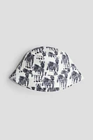 Printed Twill Bucket Hat