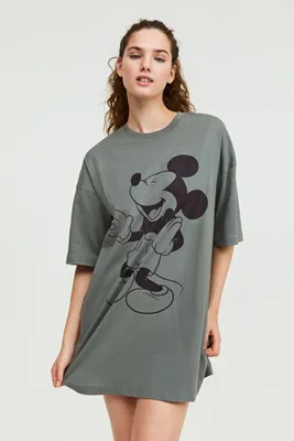 Oversized Printed Nightgown