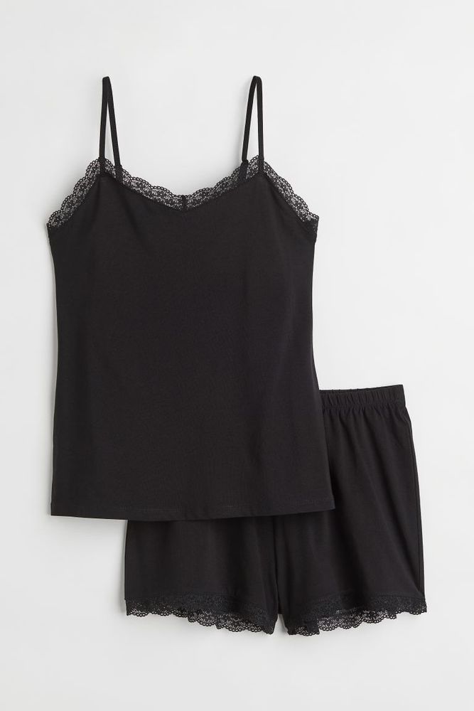 Pajama Camisole Top and Shorts