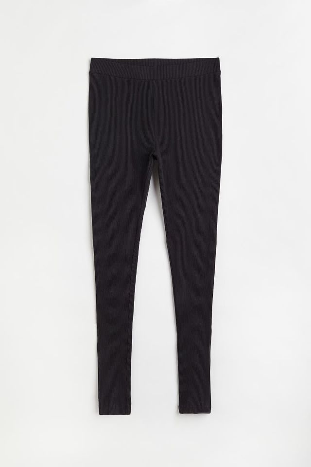 H&M+ Flared Slit-hem Leggings