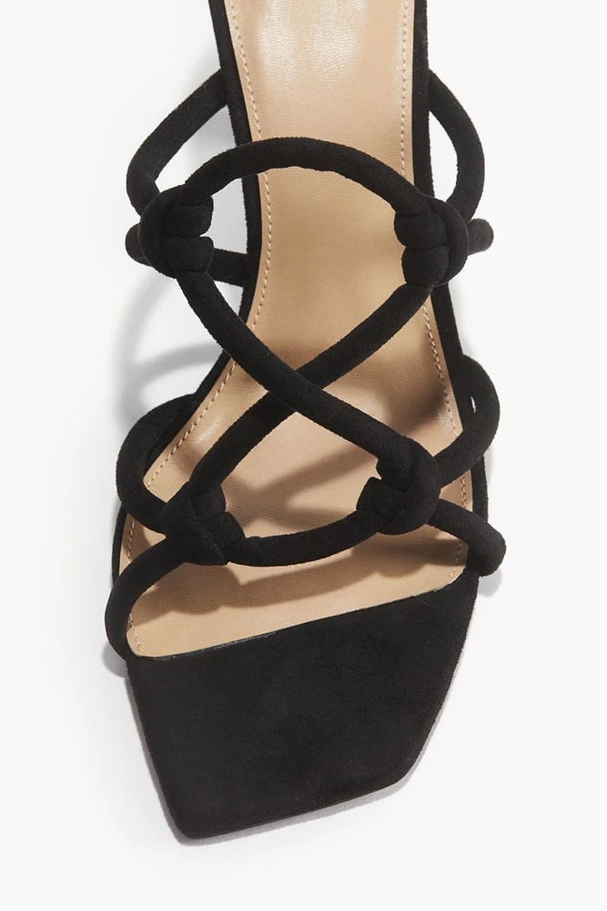 Strappy Heeled Sandals