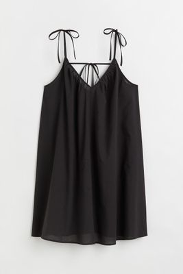 V-neck Mini Dress
