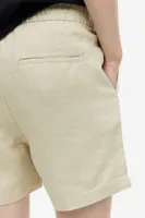 Short Regular Fit en lin