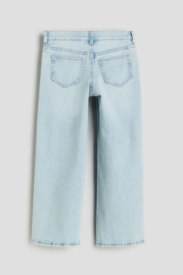 H&M Loose Fit Wide Leg Cargo Jeans