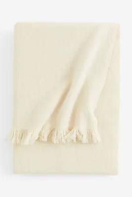 Wool-blend Throw