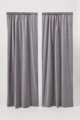 2-pack Velvet Curtain Panels