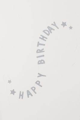 Guirlande avec lettres