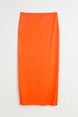 Ankle-length Jersey Skirt