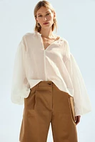 Wide-leg Utility Pants