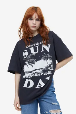Oversized Printed T-shirt