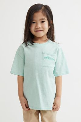 Oversized Chest-pocket T-shirt