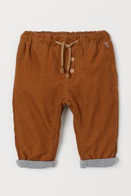 Fully Lined Corduroy Pants