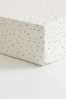 Drap-housse à pois