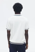 Slim Fit Fine-knit Polo Shirt