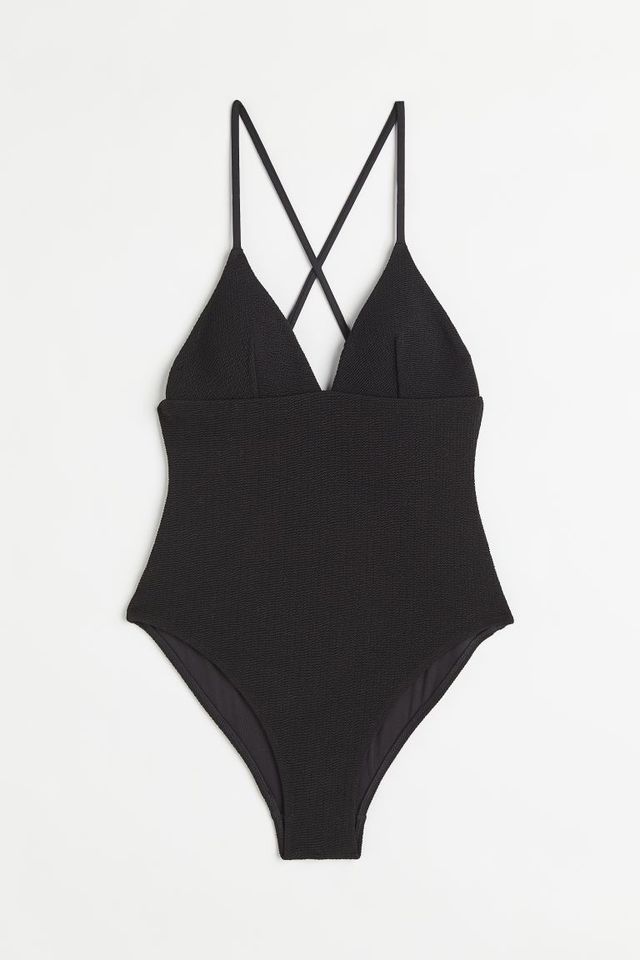 Cupshe Plus Summer Dreaming Plunge Mesh One Piece Swimsuit
