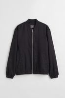 Linen Bomber Jacket