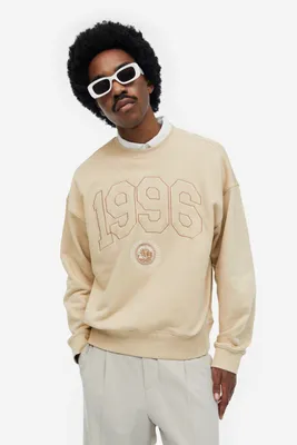 Sweat imprimé Relaxed Fit