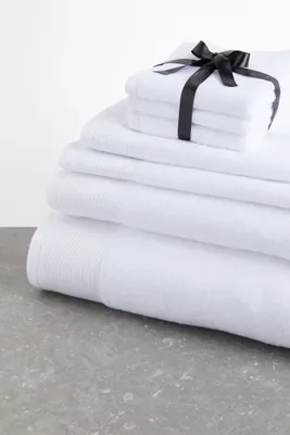 3-pack de toallas faciales en terry algodón