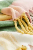 Manta en mezcla de lana