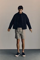 Regular Fit Cotton Shorts