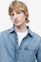 Regular Fit Denim Overshirt