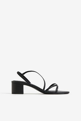 Block-heeled Sandals