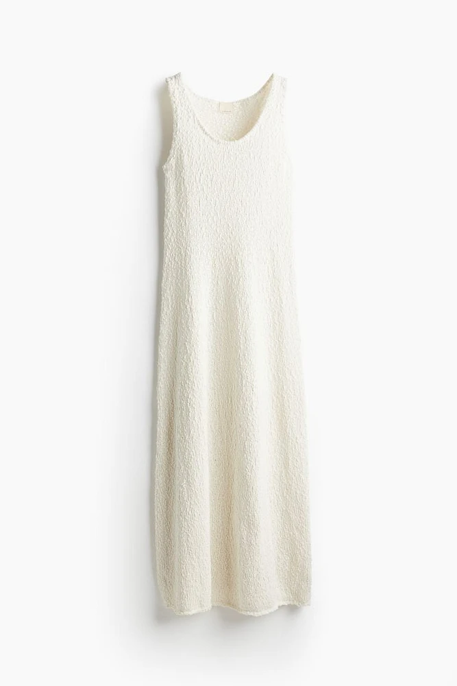 Silk-blend Knit Dress