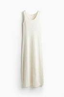 Silk-blend Knit Dress