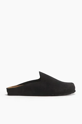 Suede Mules