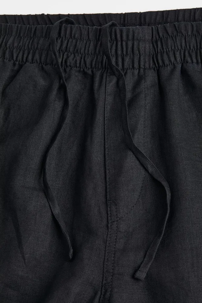 Regular Fit Linen Pants