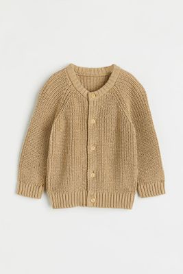 Rib-knit Cardigan