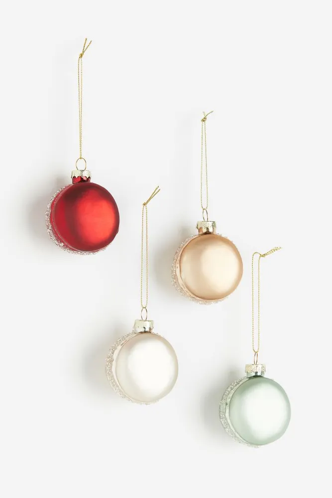 4-pack Christmas Ornaments