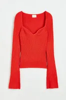 Rib-knit Sweater