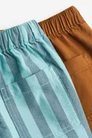 2-pack Twill Pull-on Shorts