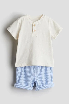 2-piece Shirt and Shorts Set