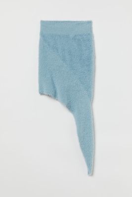 Fluffy-knit Skirt