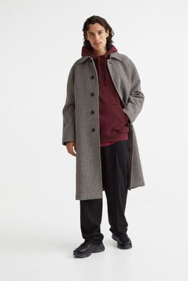 Oversized Fit Cotton Hoodie