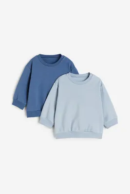 2-pack cotton sweatshirts