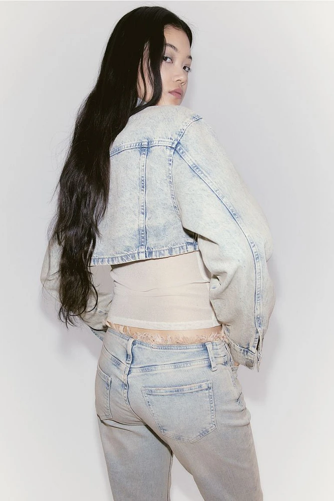 Cropped Denim Jacket