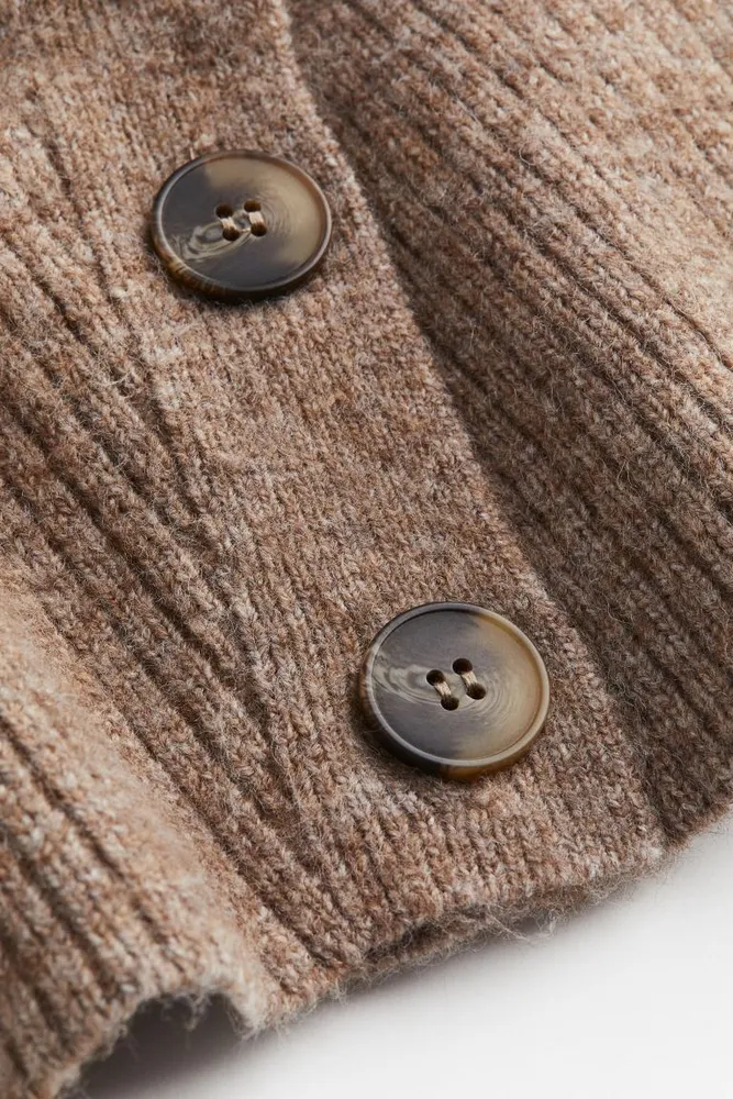 H&M MAMA Before & After Button-detail Sweater
