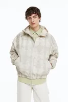Oversized Fit Short Windbreaker
