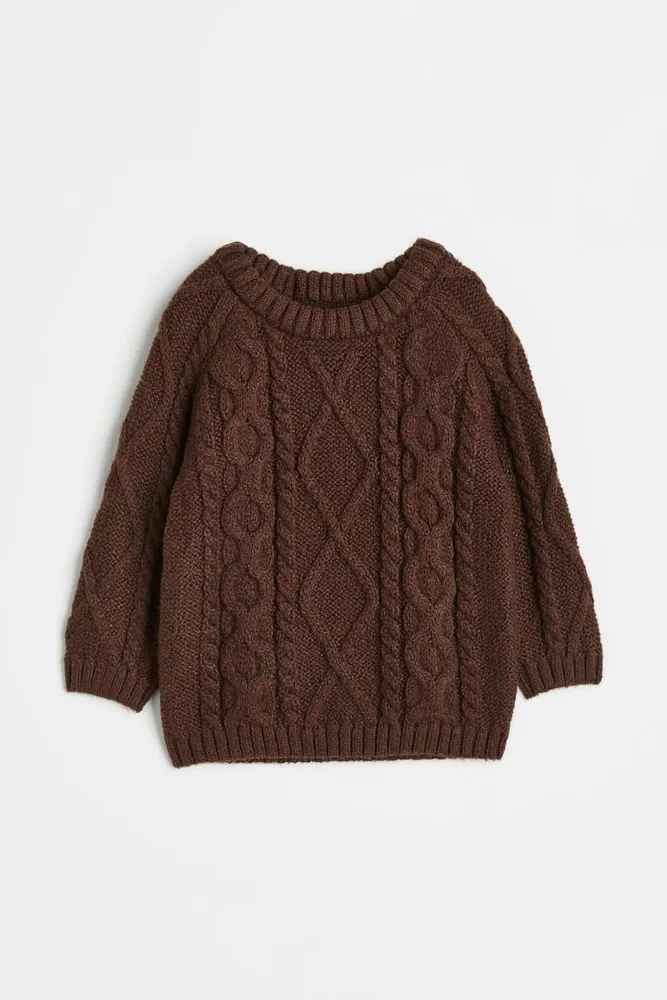 Cable-knit Sweater