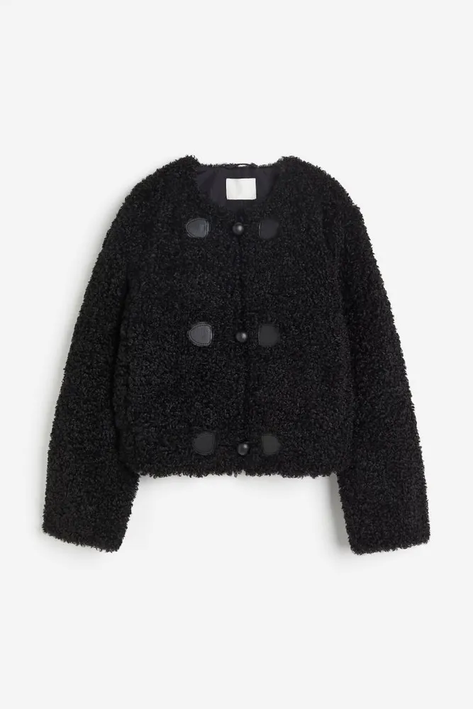 H&M Teddy Fleece Coat