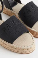 Embroidery-detail Espadrilles