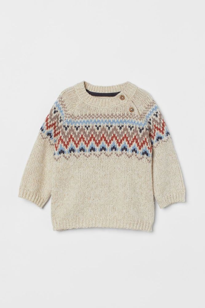 H&M Jacquard-knit Sweater