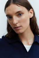 Polo en maille fine