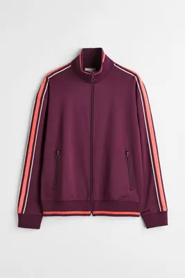 Track Jacket with Side Stripes